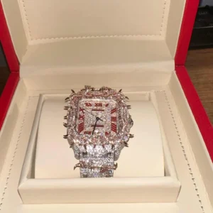 rose gold thorn cartier watch