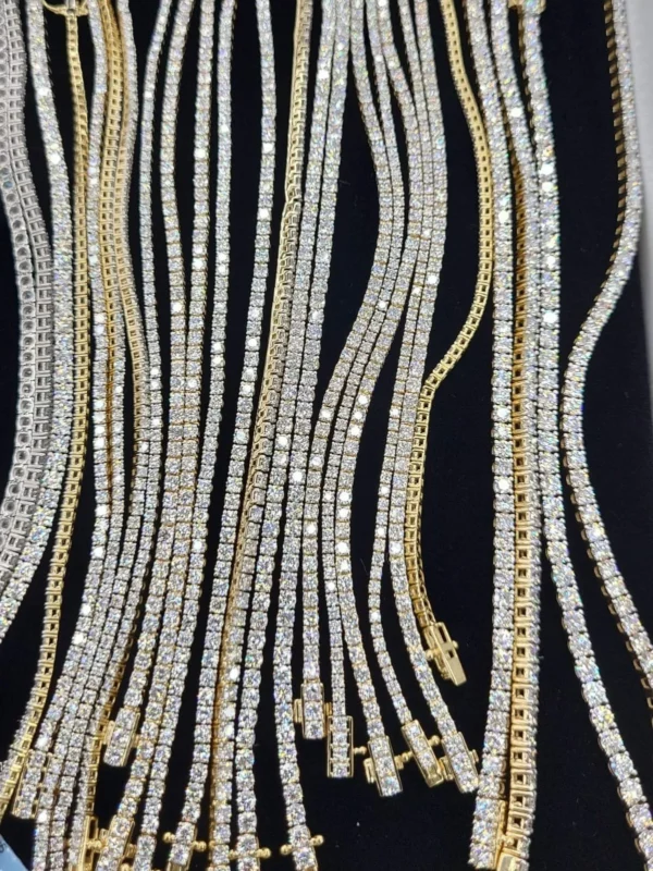14k tennis bracelets