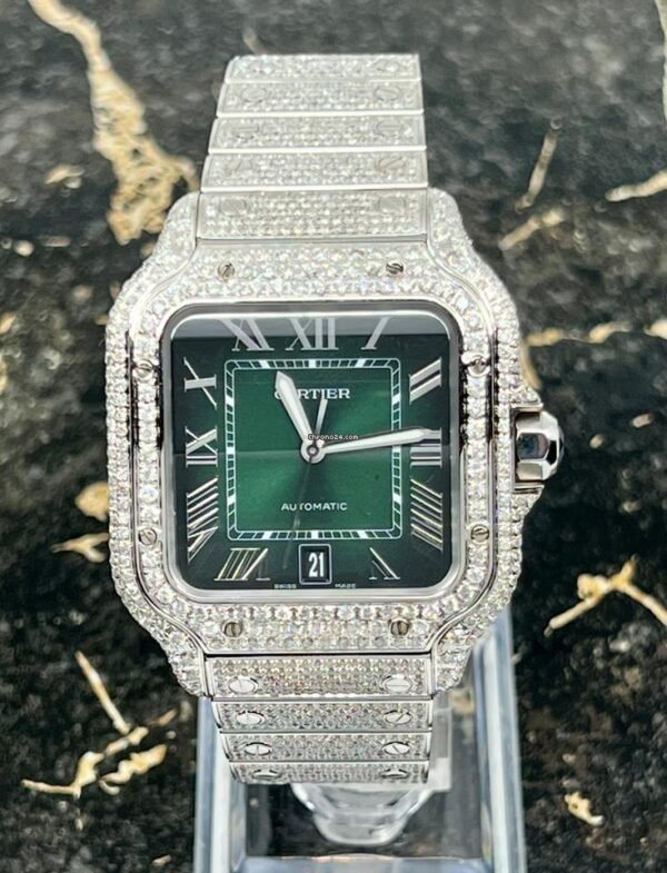 iced cartier green