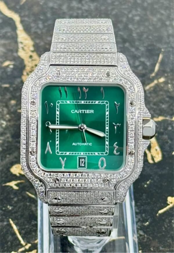 iced cartier green