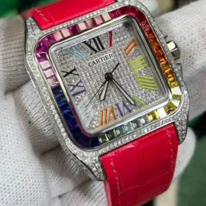 Buy Cartier Santos, Chromatic Scale Sapphires