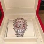 Rose gold thorn Cartier watch